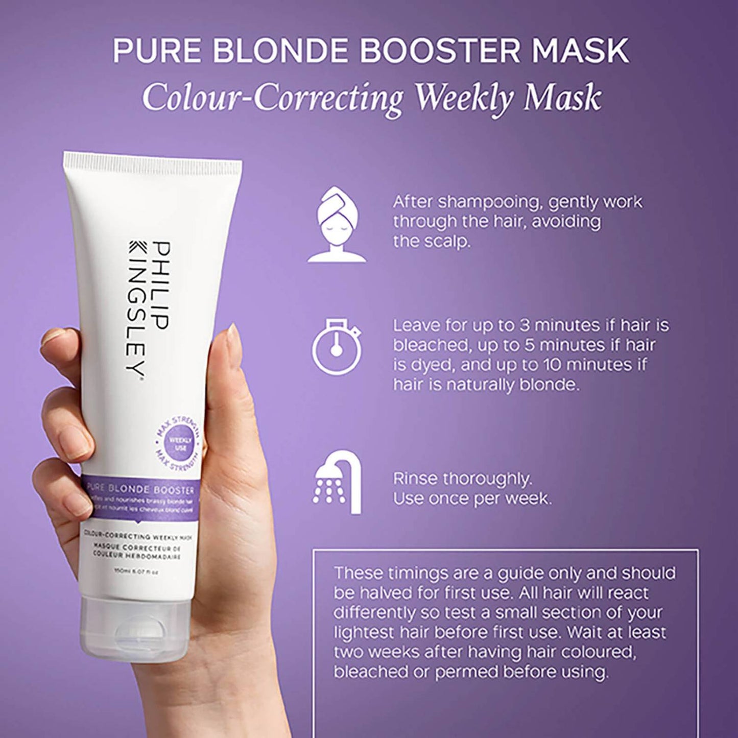 Pure Blonde Booster Mask